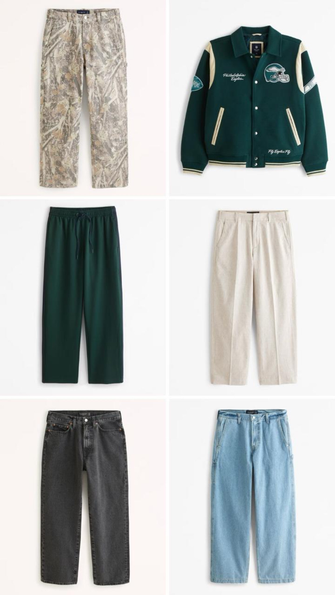 Abercrombie Current Favourites 

Mens Fashion / Autumn Outfit / Fall Fashion / Winter / Transitional / Jeans / Denim / Joggers / Chocolate Brown / Varsity Jacket / Bomber Jacket/ Linen Blend Trousers / Relaxed / Oversized / Pleated Trousers / Wide Leg / Baggy Trousers / Straight Leg Jeans / Workwear Pants / Pullover / Comfy / Track Pant / Casual Outfit / Dog Walk / UK Fashion

#LTKautumn #LTKmens #LTKuk