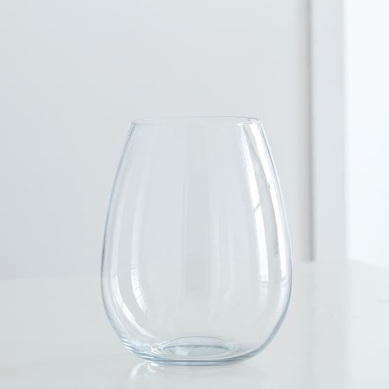 Pure Foundations Glass Vases, Large Vase, Clear | West Elm (US)