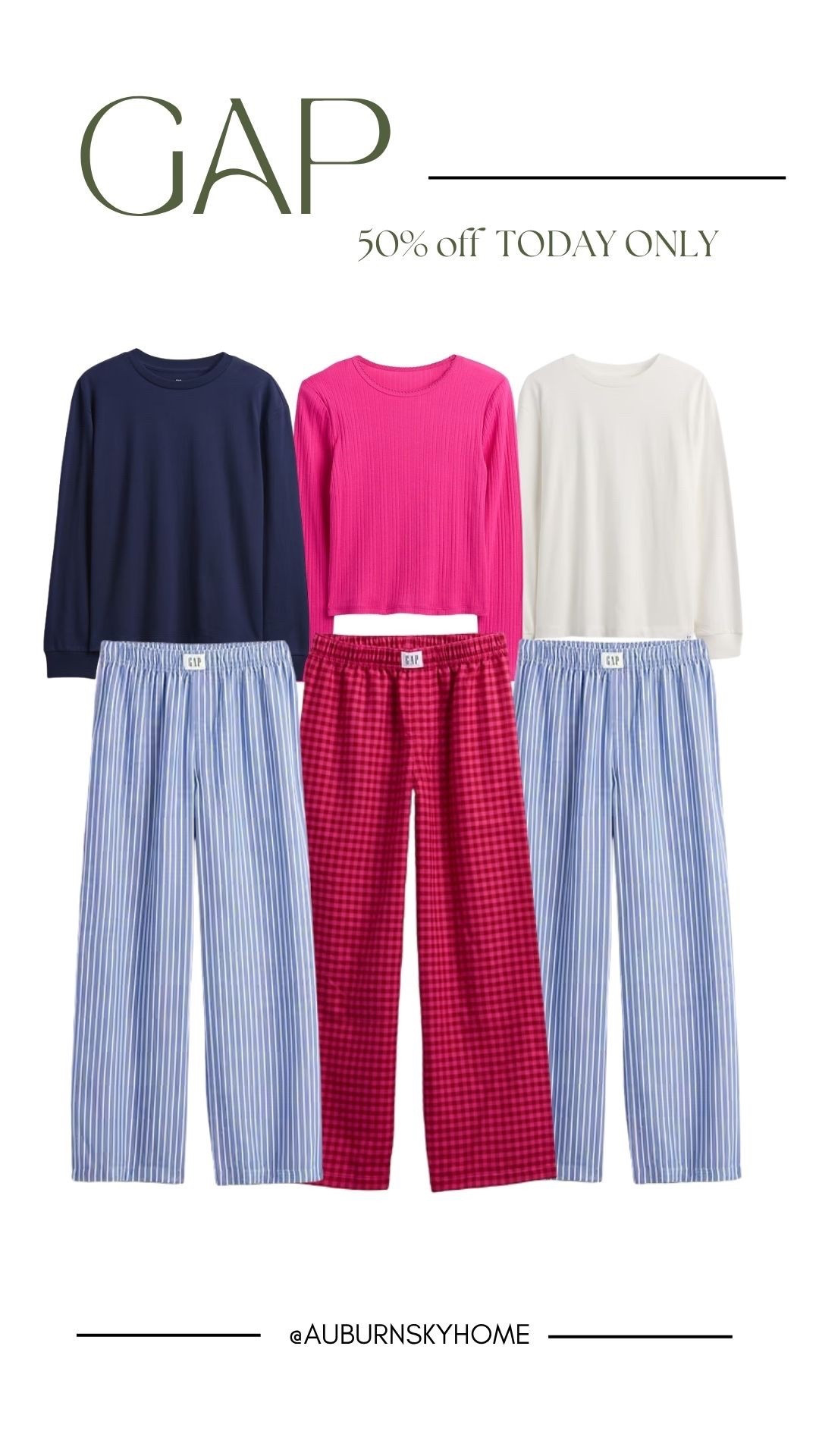 GAP is having a closet refresh sale - 50% off today only. I took this as an opportunity to get my kids’ Christmas PJs  

#LTKStyleTip #LTKHoliday #LTKFamily