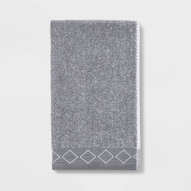 Diamond Band Terry Bath Towel - Threshold™ | Target