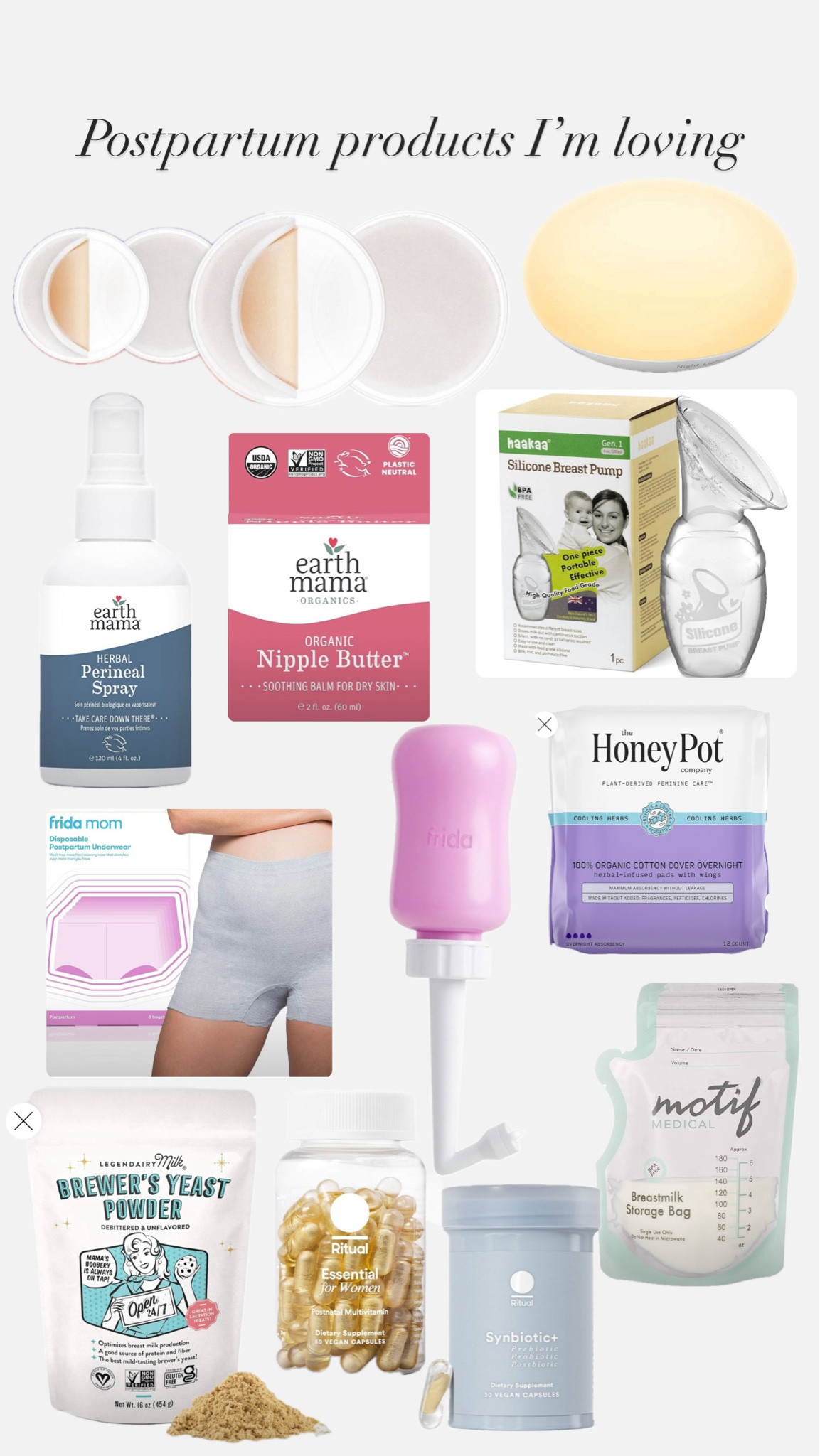 Postpartum products that I’ve been loving and using this week so far. 

#LTKBeauty #LTKBaby #LTKBump