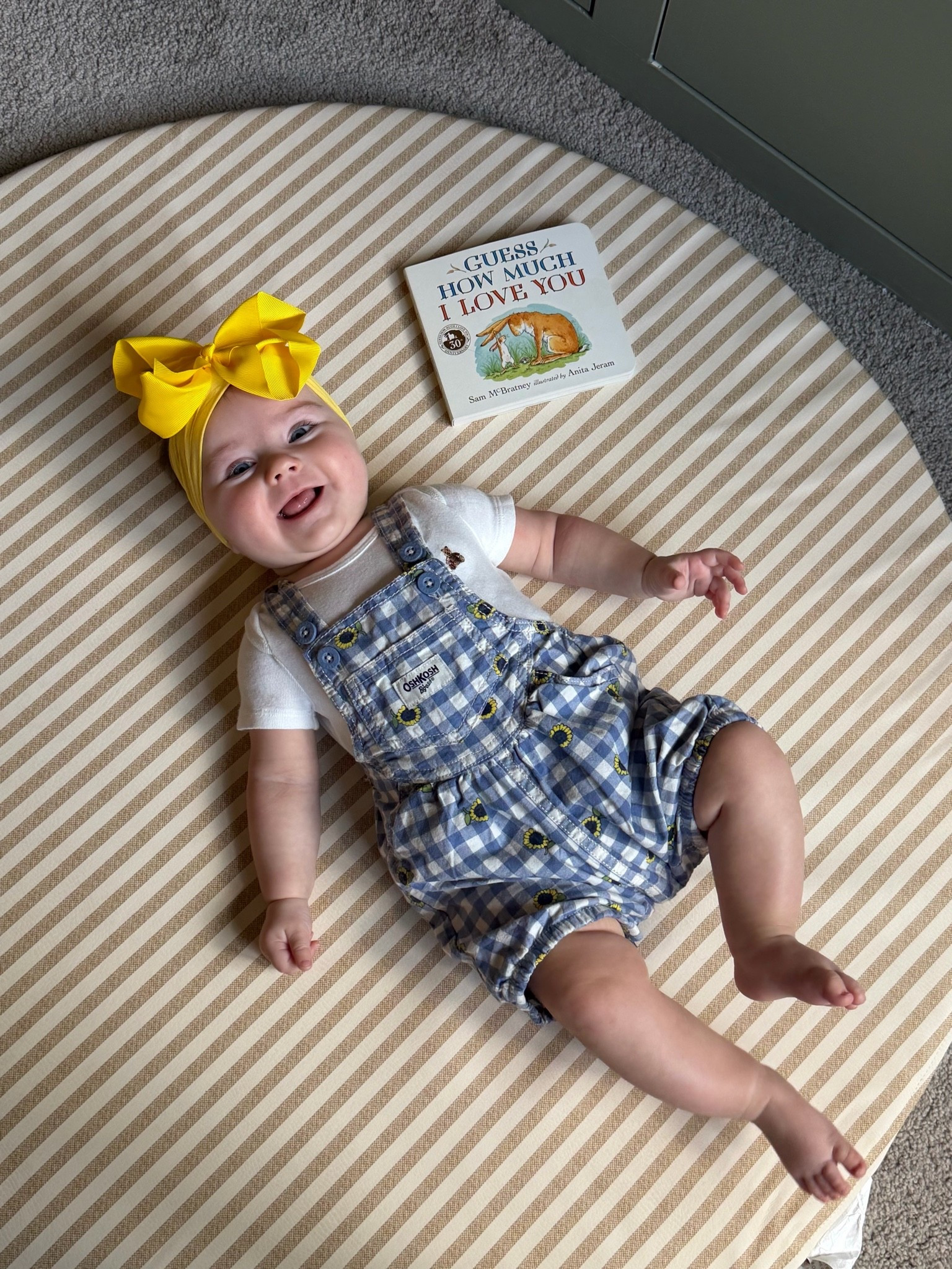 Baby girls outfit- we get all of our Oshkosh from @carters !! She’s 4 months but still wearing the 3 month here

#LTKBaby