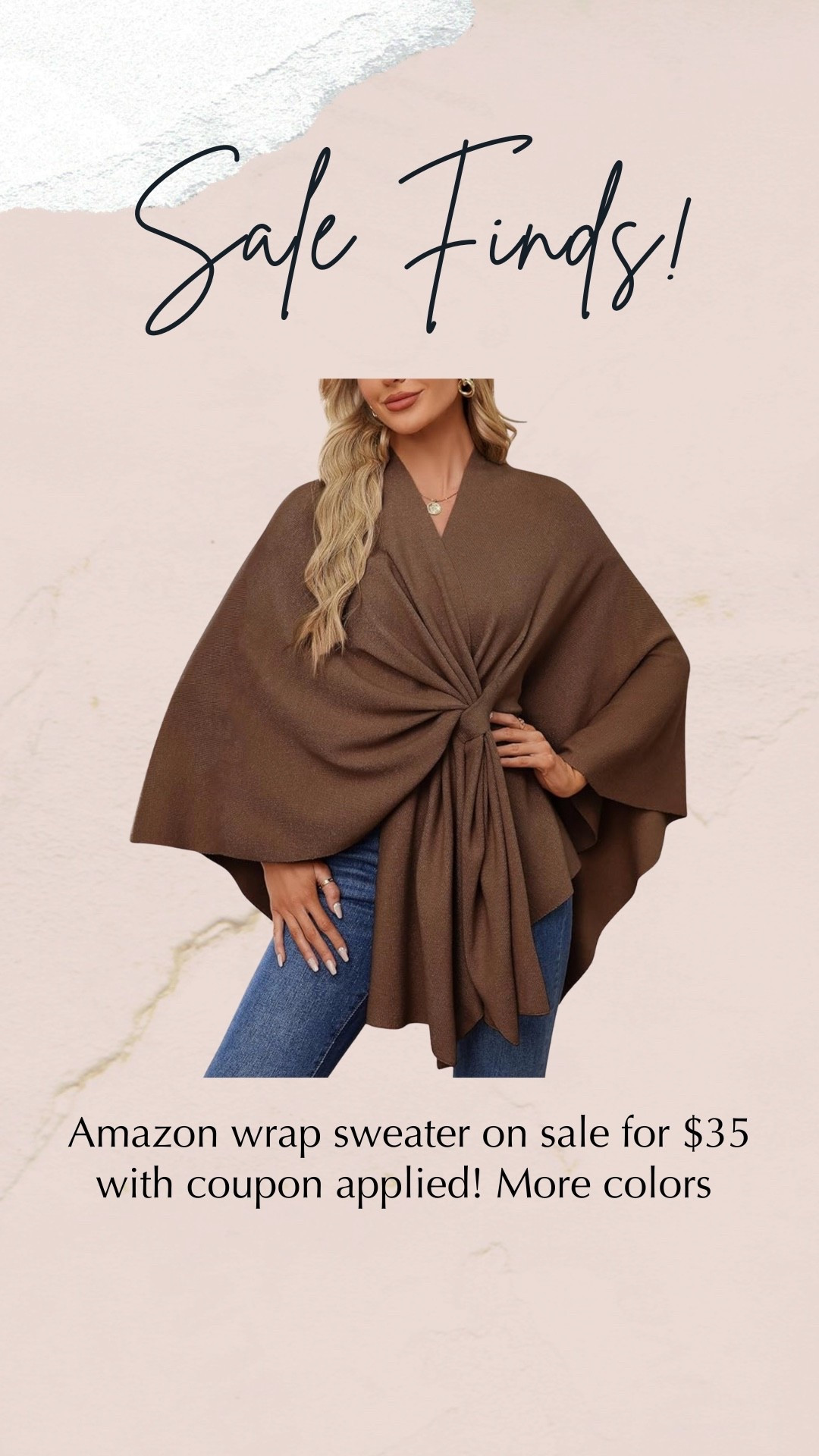 Amazon wrap sweater, Amazon wrap cape, Amazon sweaters 

#LTKGiftGuide #LTKSaleAlert #LTKFindsUnder50