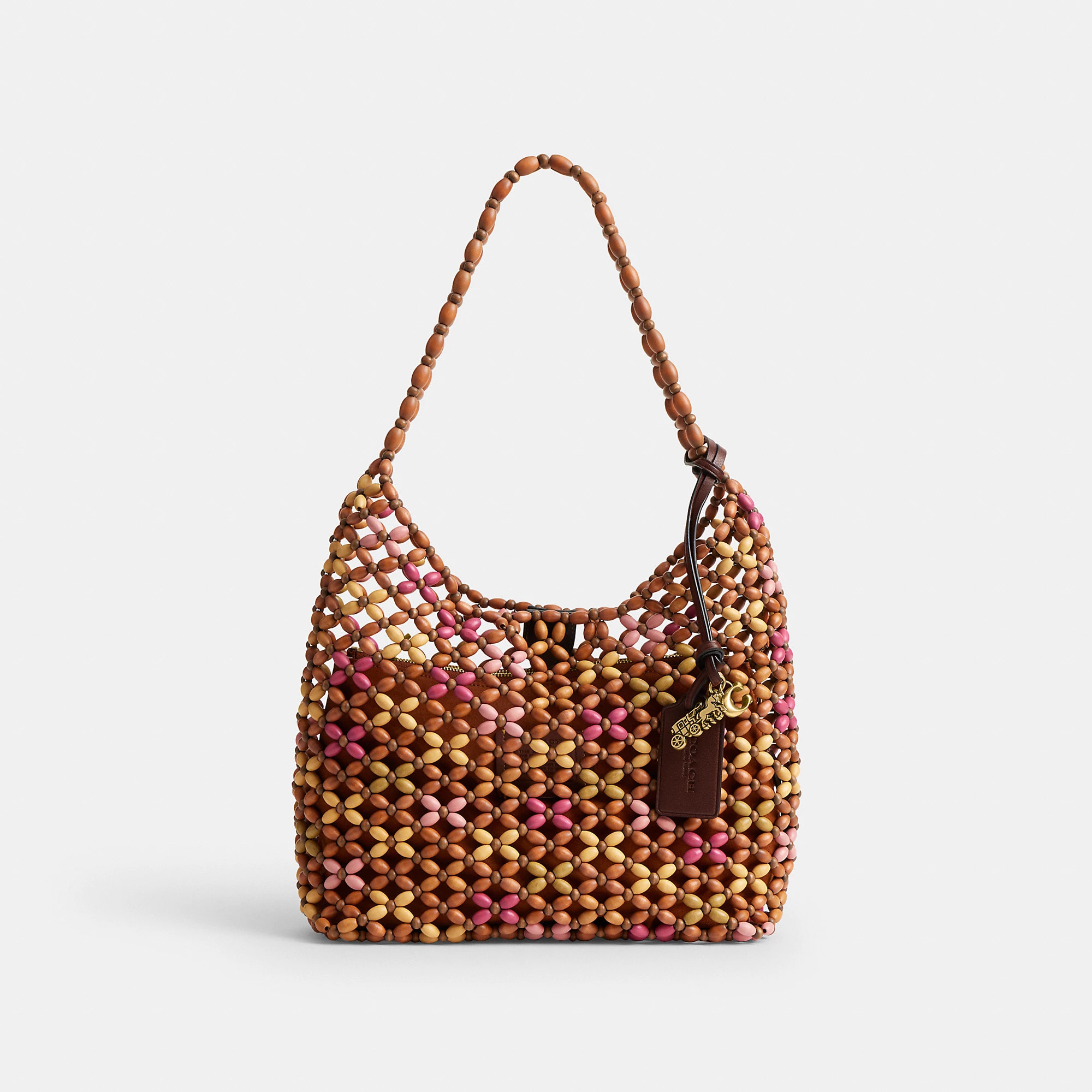 Brooklyn Shoulder Bag 28 With Wooden Beading | Coach (US)