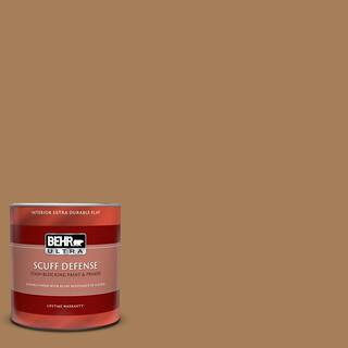 BEHR ULTRA 1 qt. #S280-6 Hazel Extra Durable Flat Interior Paint & Primer 172304 - The Home Depot | The Home Depot
