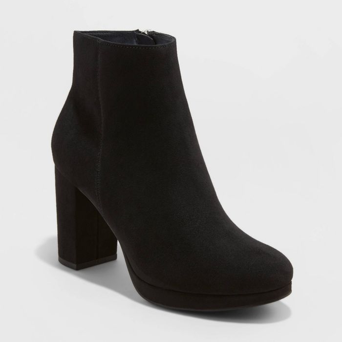 Women's Daisy Platform Ankle Bootie - A New Day™ | Target
