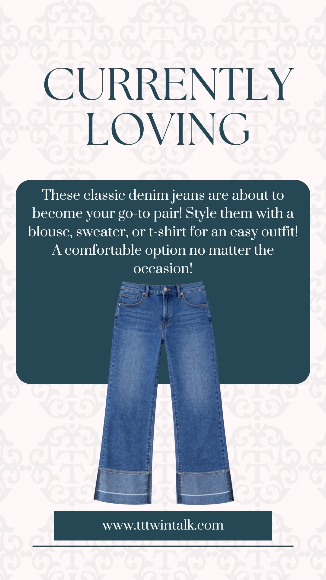 These classic denim jeans are about to become your go-to pair! Style them with a blouse, sweater, or t-shirt for an easy outfit! A comfortable option no matter the occasion!

#LTKOver40 #LTKMidsize #LTKSeasonal