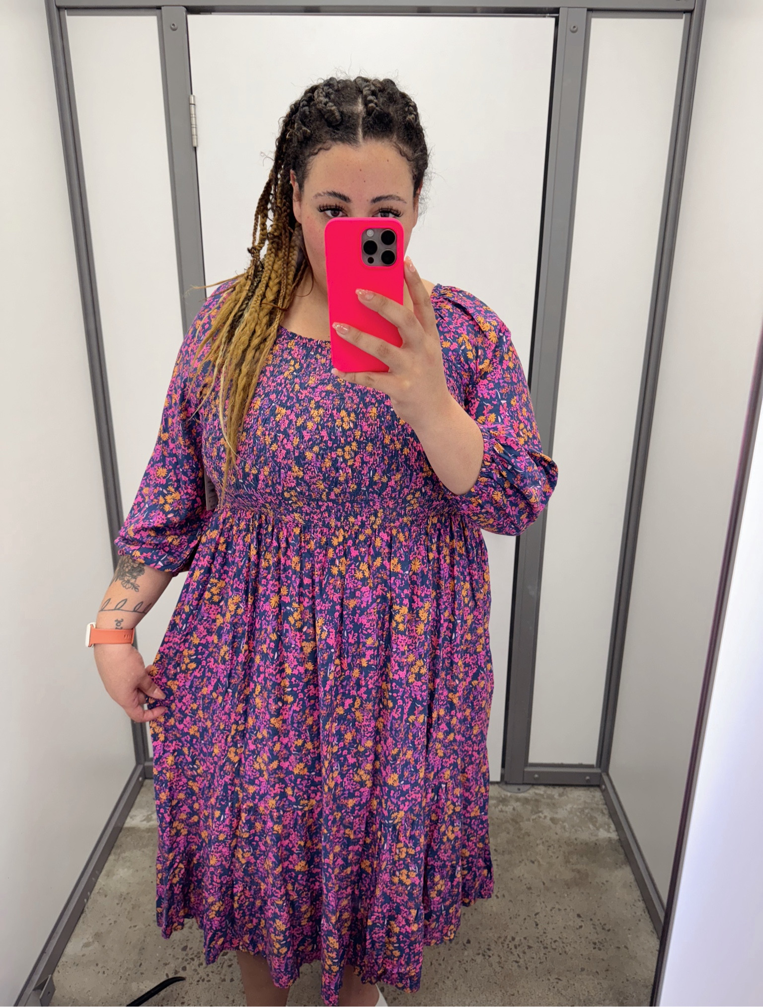 Love this floral midi dress! I’m 5”10 and 2X! Perfect dress for Easter and just Spring in general!! 🪻🌸🌺🌼

#LTKplussize #LTKstyletip #LTKSpringSale