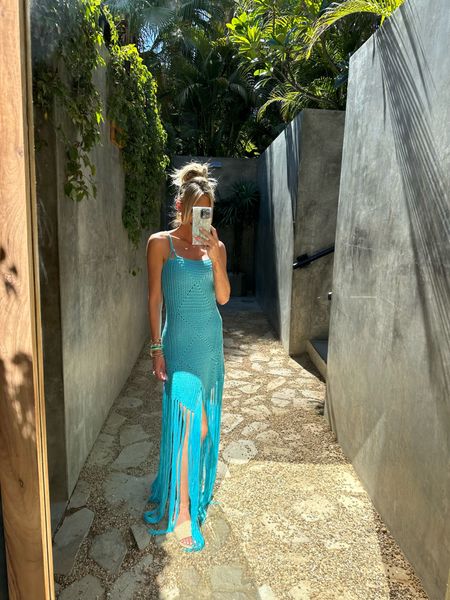 We had the best trip to Cabo! I love to incorporate bright colors on the beach so this Line & Dot dress was a must-have. I wear a size S and it fits TTS! 

dress l beach dress l blue dress l line and dot l cover up l beach cover 

#LTKSeasonal