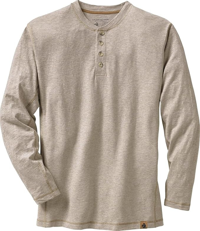 Legendary Whitetails Mens Maverick Slub Henley Shirt | Amazon (US)