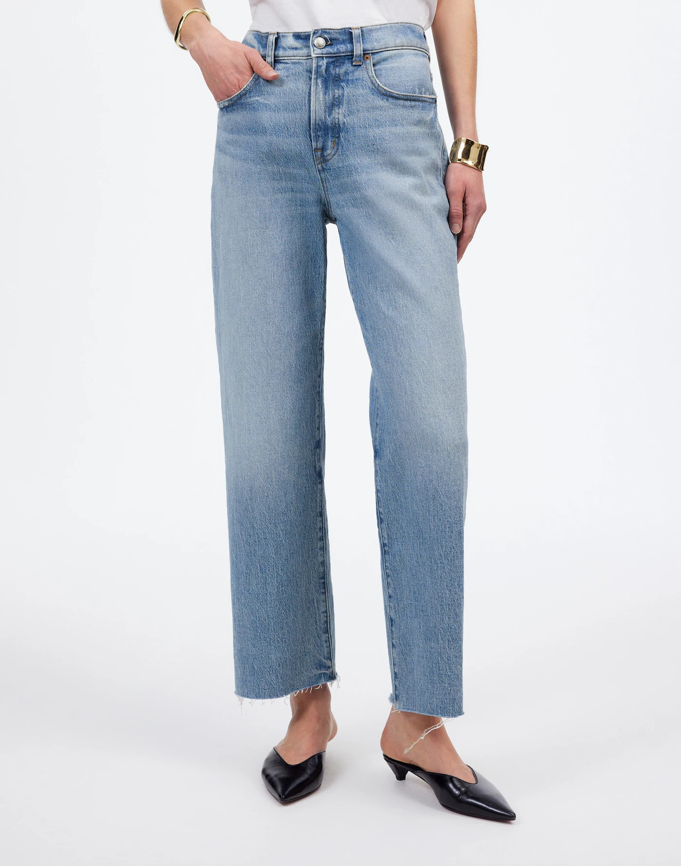 The Tall Perfect Vintage Wide-Leg Crop Jean | Madewell | Madewell