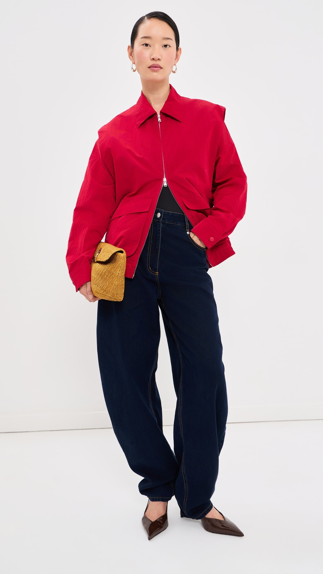 Tibi Aleda Denim Jeans | Shopbop | Shopbop