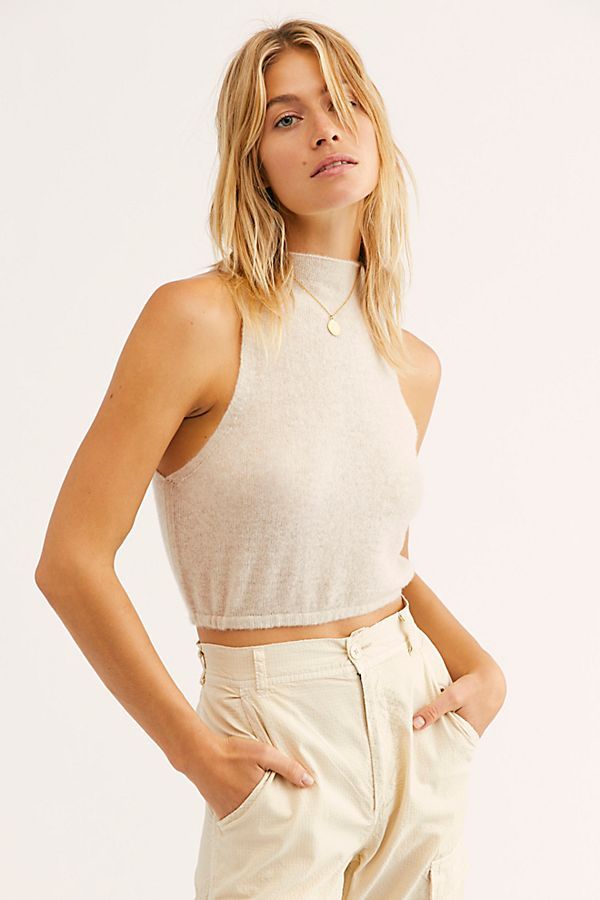 Fluff It Up Cashmere Crop | Free People (Global - UK&FR Excluded)