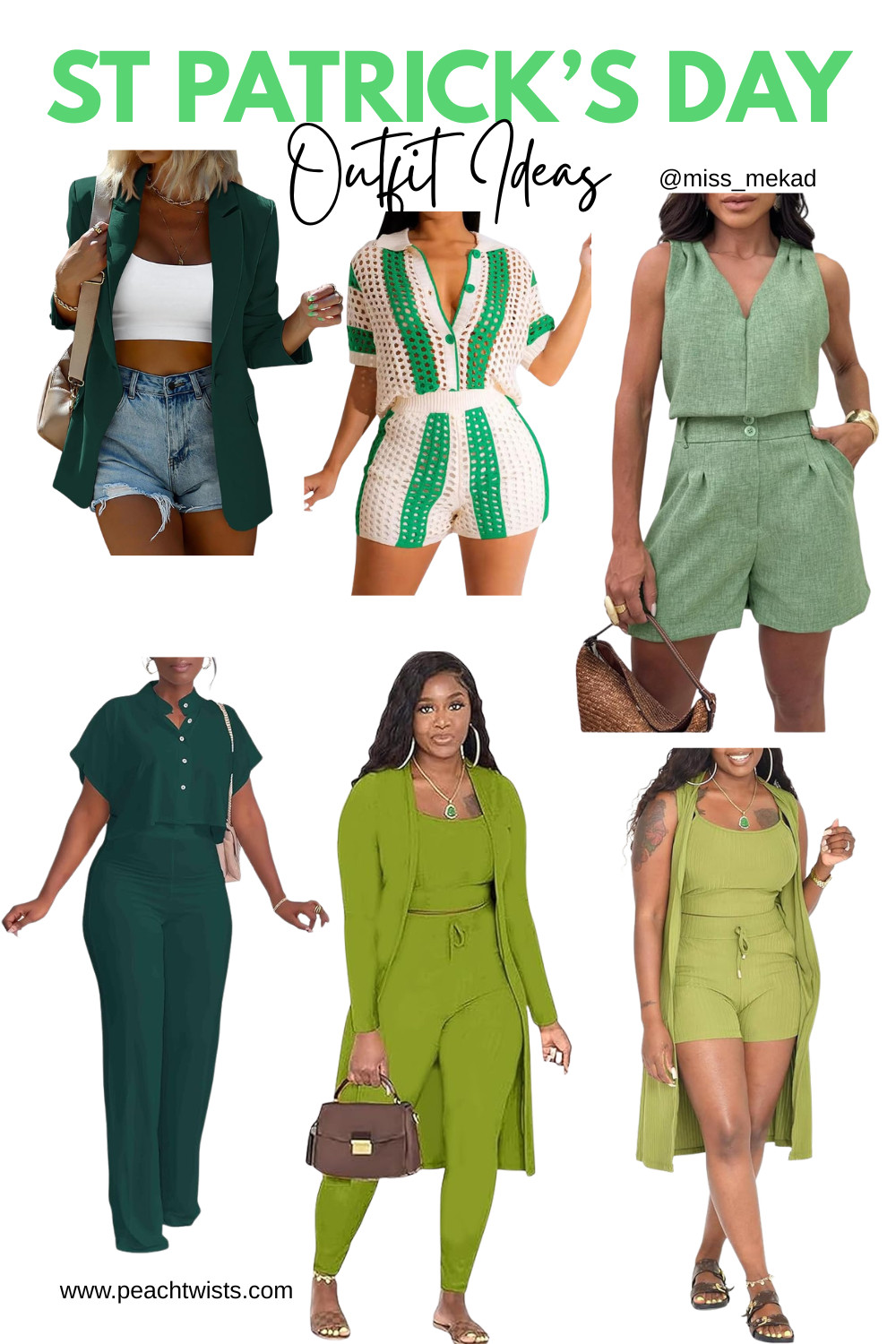 GREEN OUTFIT IDEAS | ST PATRICKS DAY 

 #LTKgrwm #LTKootd #LTKBeauty