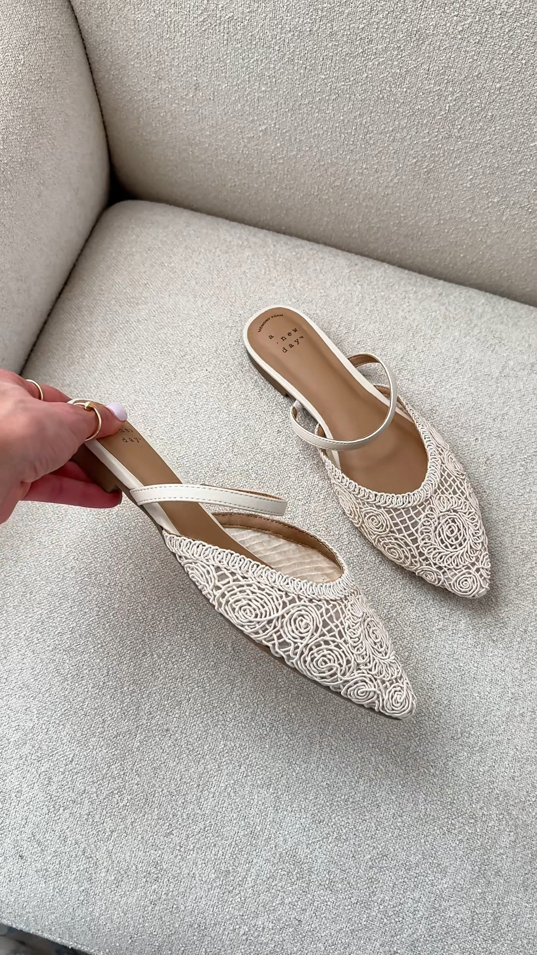 New spring shoes from target. Spring mules. Summer shoes. Business casual. Cream mules. TTS for me.


#LTKWorkwear #LTKTravel #LTKootd