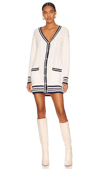 Marisole Sweater Dress in Ivory | Revolve Clothing (Global)