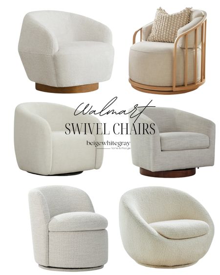 Walmart swivel chairs I am loving. And chair that I have and love!  

#LTKsalealert #LTKSeasonal #LTKhome