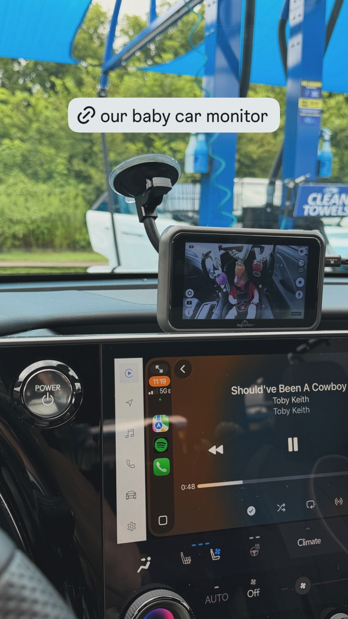Our car monitor from Amazon🤎

#LTKBaby #LTKTravel