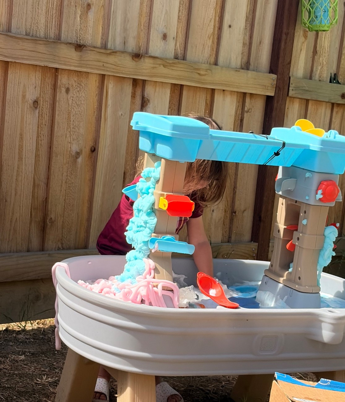 Hard at work! I love foamy soap because putting it into any sensory activity also cleans her toys a little 🤣🤣

#LTKKids #LTKmomlife #LTKdayinmylife