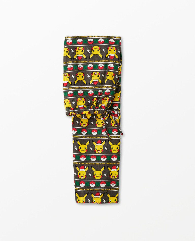 Adult Pokémon Holiday Long John Flannel Pajama Pant | Hanna Andersson
