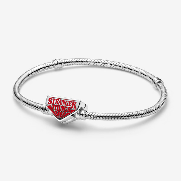 Pandora Stranger Things Clasp Snake Chain Bracelet | Pandora US