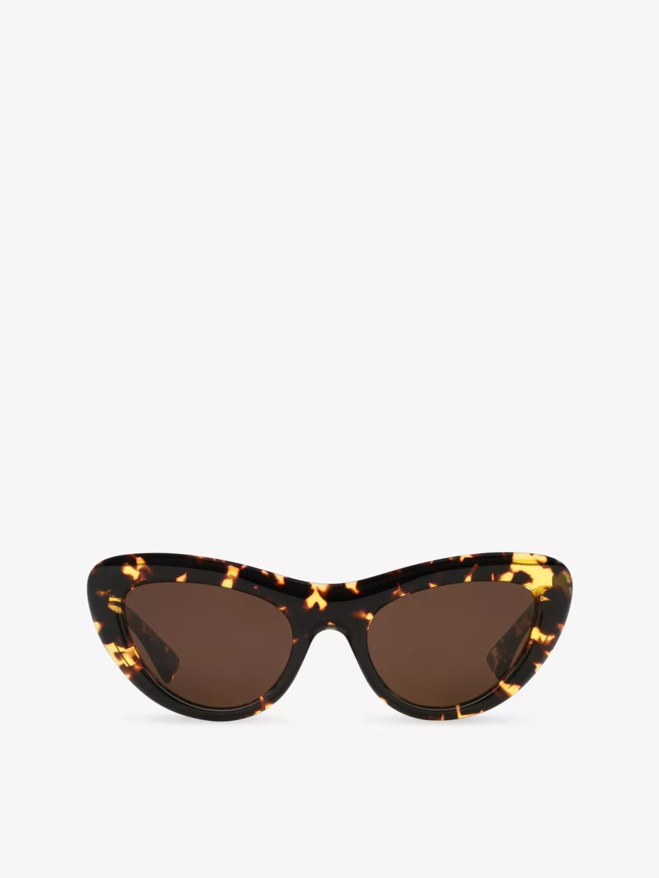 BV1282S Cat Eye-Frame Acetate Sunglasses | Selfridges