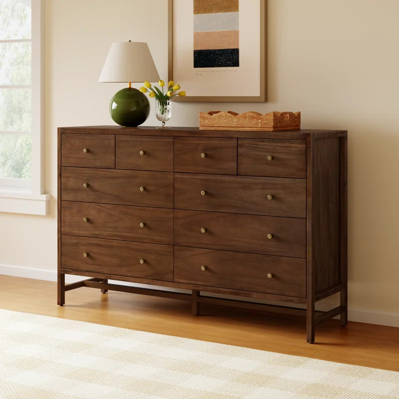 Soline 10 Drawer Dresser | Wayfair North America