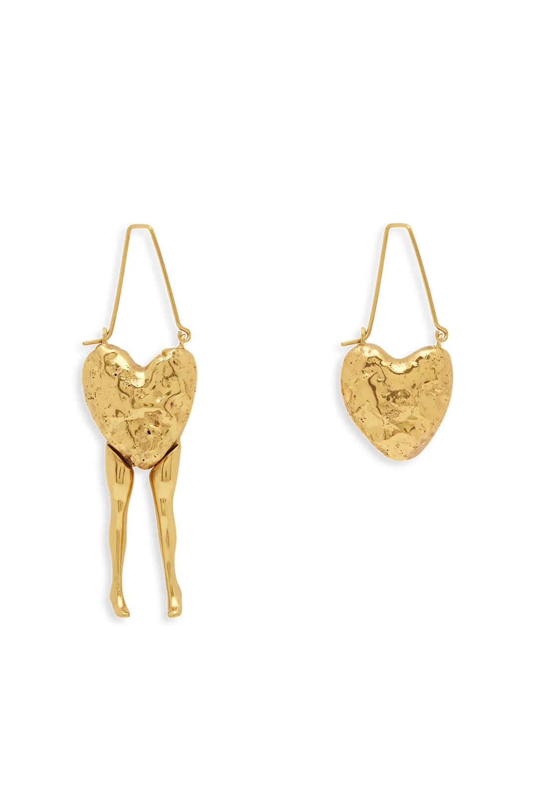 HERO HEART MAN EARRING | Alemais