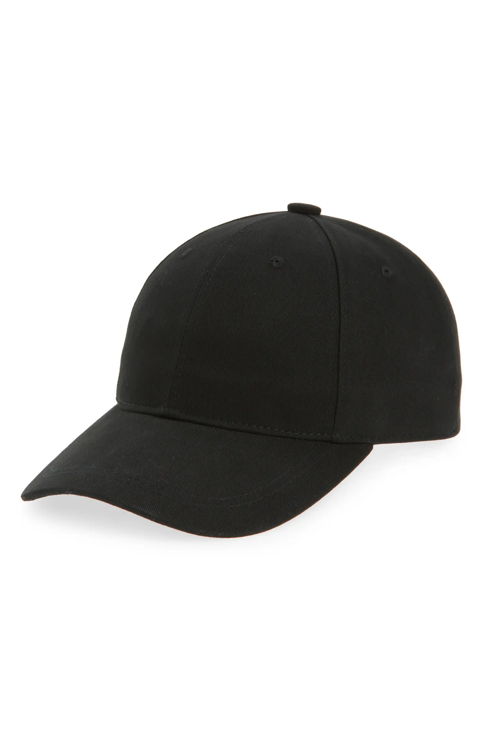 Solid Twill Adjustable Baseball Cap | Nordstrom