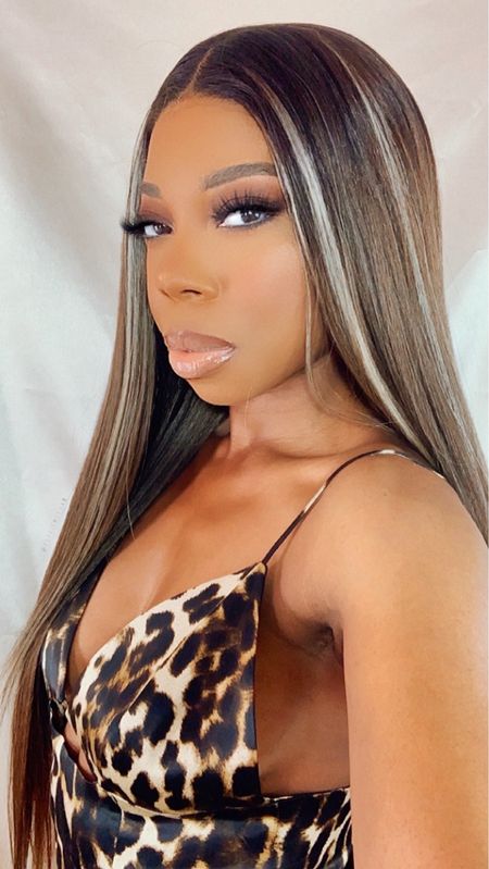 I love this 32” straight unit by Sensationnel. It’s called “Butta Lace 32” and I’m wearing it in Balayage Mocha 💖✨. 

It’s a big head friendly synthetic lace front wig, that’s easy to work with. It is prone to tangling though, due to its length. 

#LTKfindsunder50 #LTKbeauty #LTKfindsunder100