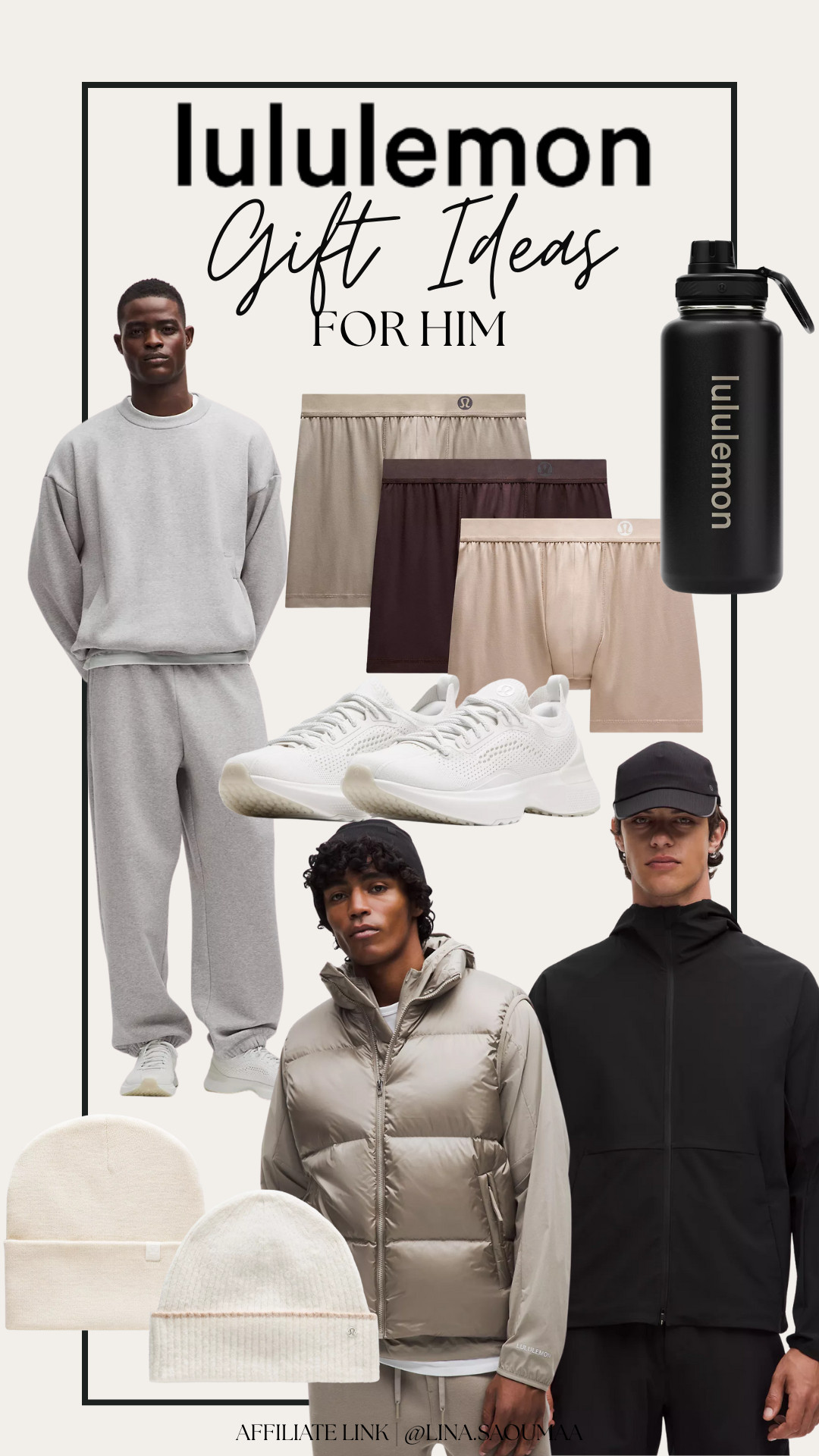 lululemon gift ideas for him 

 

#LTKwinter #LTKstyletip #LTKgiftguide