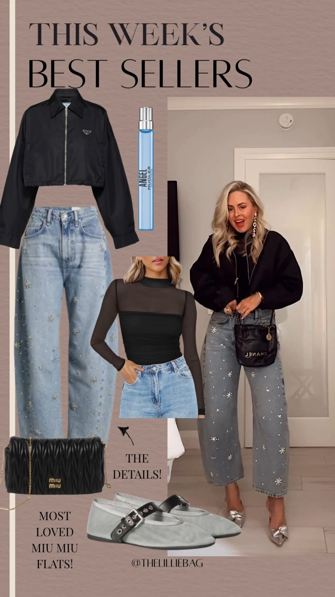 Best seller jeans and Miu Miu flats  When it’s cold and you didn’t pack right! Love you ladies so much! 🤍🍸
Cheers to 2026!!! 🪩✨✨

#LTKSeasonal