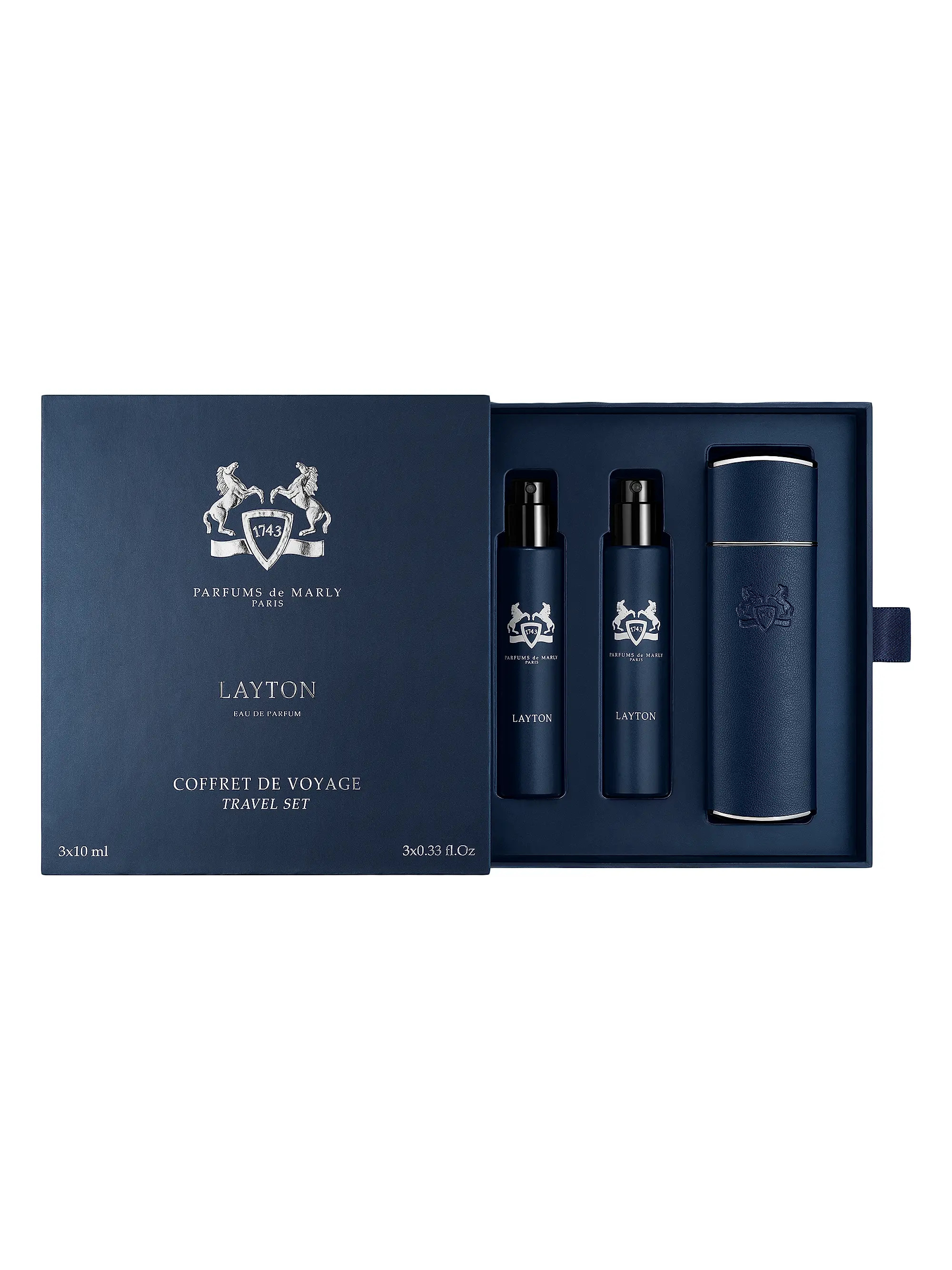 Parfums de Marly Layton Eau de Parfum Travel Set | Saks Fifth Avenue | Saks Fifth Avenue