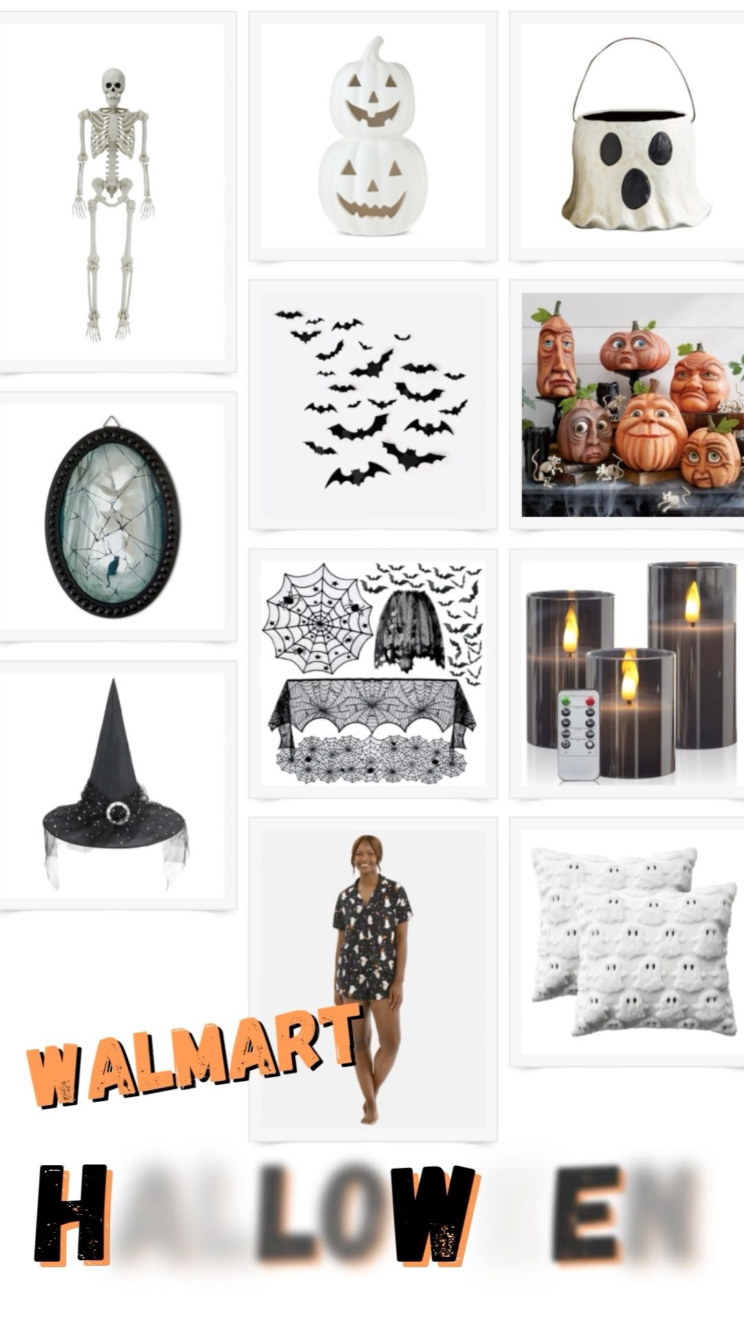 Everything you need for Halloween is at Walmart! Think pumpkins, PJs, ghosts, candles, bats, witches, and so much more! From spooky Halloween decor to the cutest pajamas!  

 #LTKSeasonal #LTKHome #LTKStyleTip