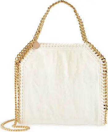 Stella McCartney Falabella Mini Linen Tote | Nordstrom | Nordstrom