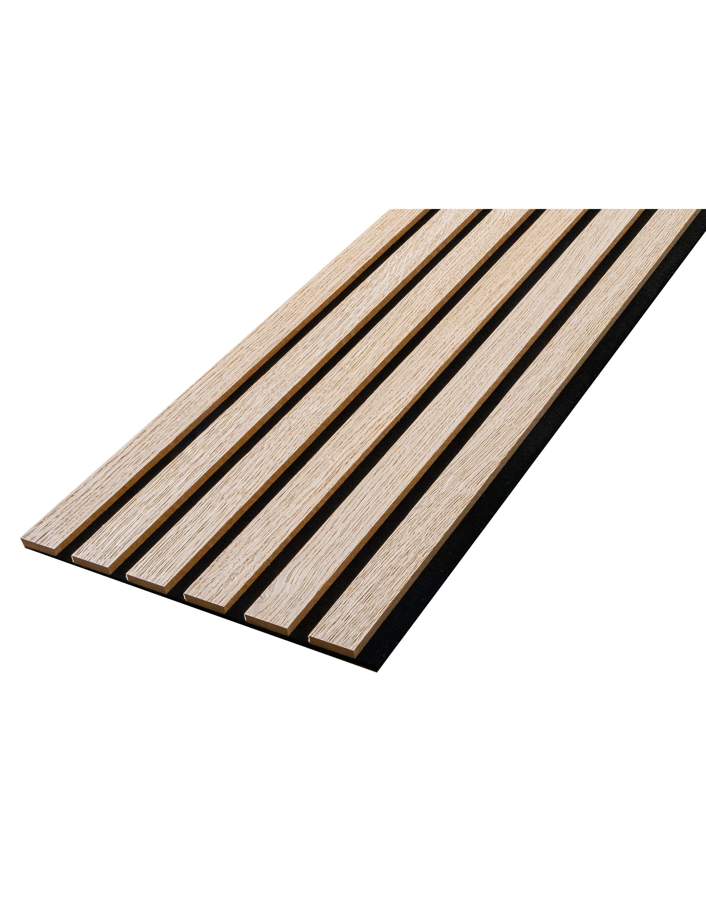 Origin 21 12-in x 48-in Light Oak Veneer Acoustic Sound Absorbing Panel one_size in Brown | 88220 | Lowe's