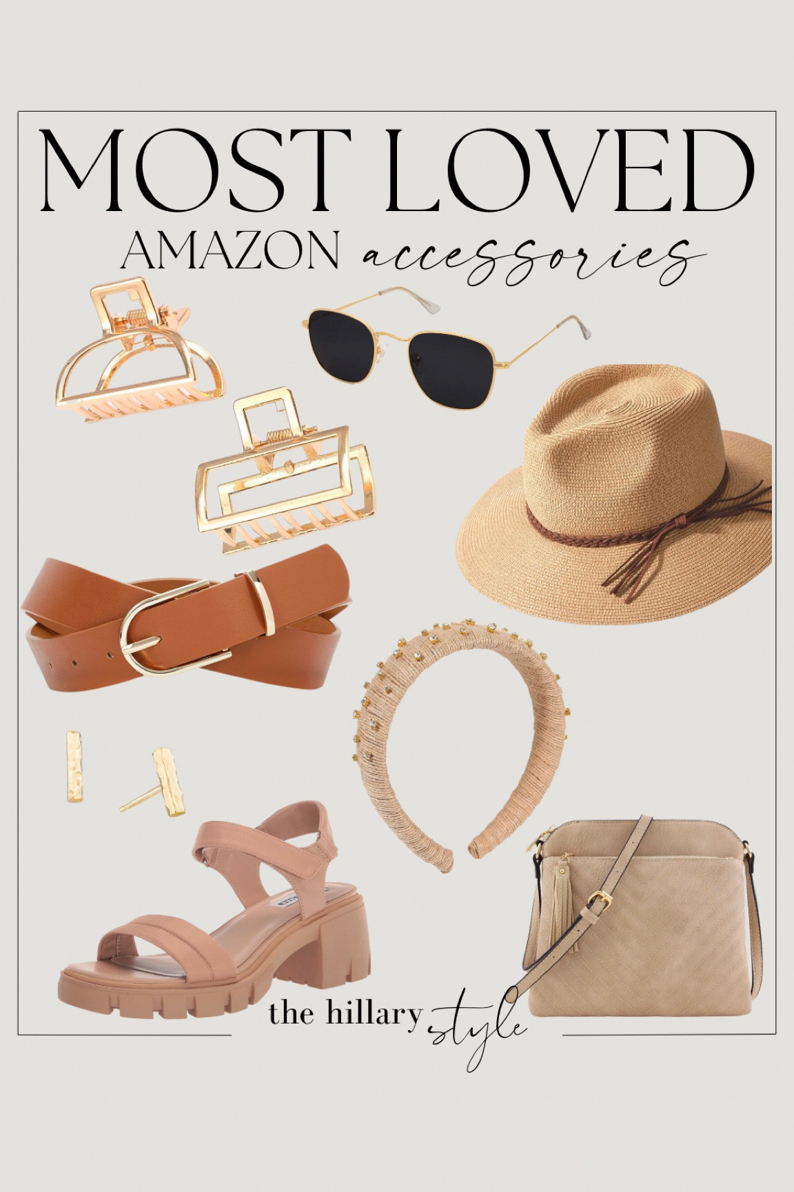 Amazon Most Loved Accessories

Hair Clips // Headband // Belt // Summer // Fashion // Sandals // Watch // Neutral // 

#LTKSeasonal #LTKbeauty #LTKstyletip