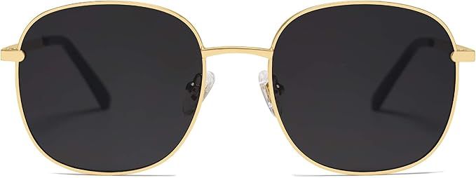 SOJOS Designer Women Sunglasses Stylish Flat Mirrored Sunnies AURORA SJ1137 | Amazon (US)