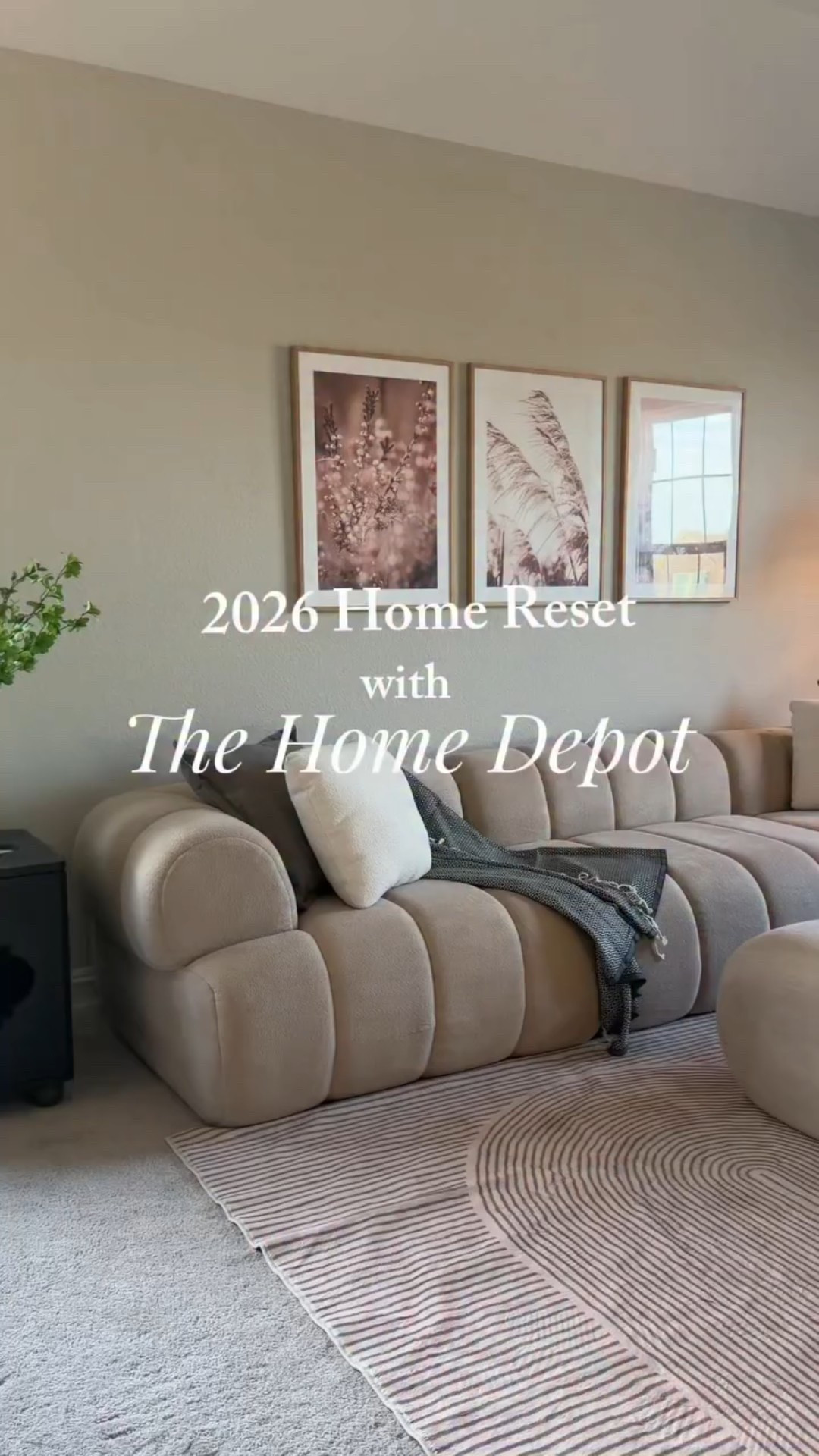 Give your home a fresh start this New Year with The Home Depot. From décor to essentials, it’s all in one place.  Save up to 30% off select items to refresh your space! 🏡✨ now through January 21st. 

Shop via the link in bio! @homedepot 

#RefreshandRenew #HomeDepotPartner #newyearreset