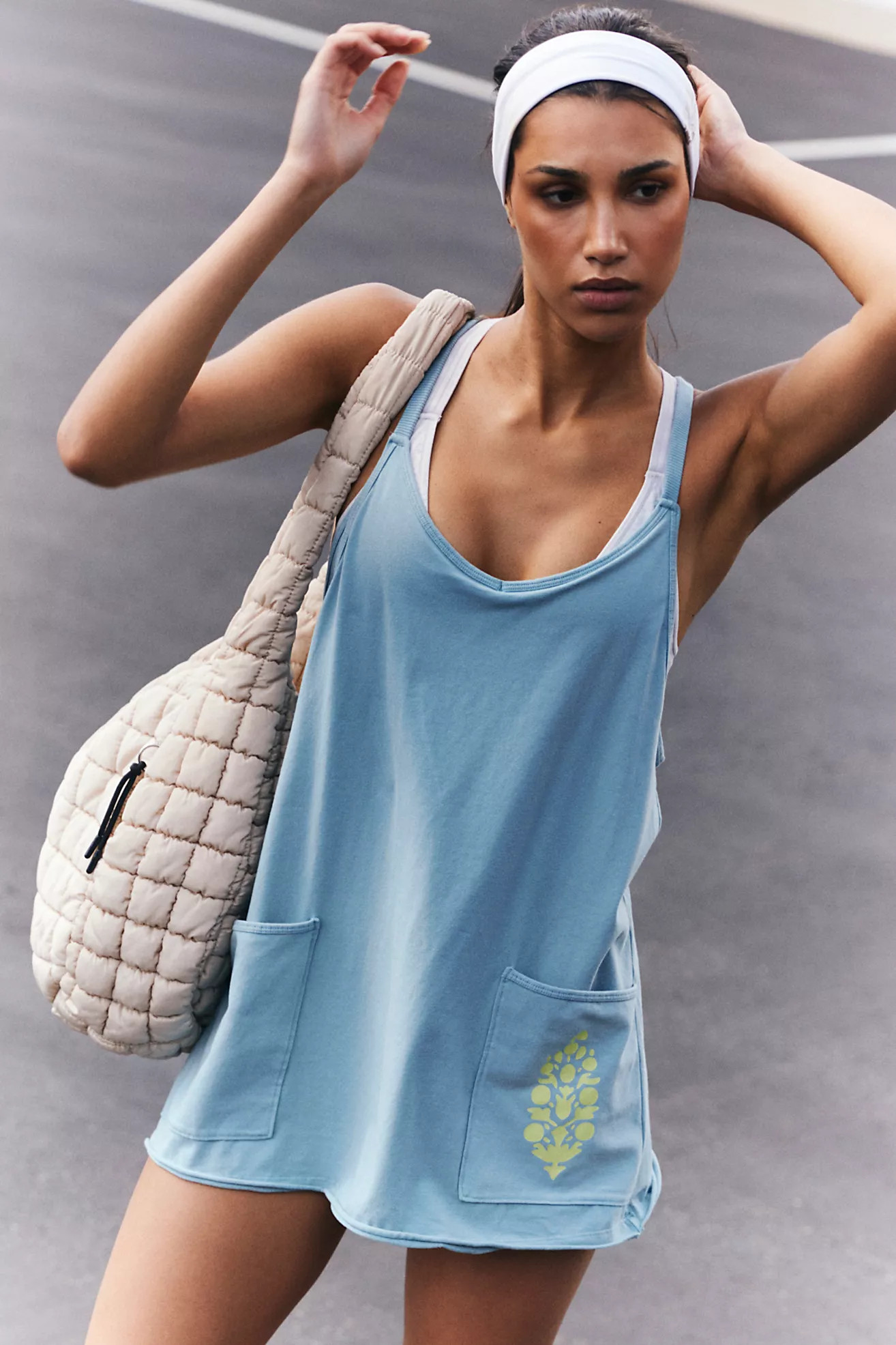 Hot Shot Logo Mini Dress | Free People (Global - UK&FR Excluded)