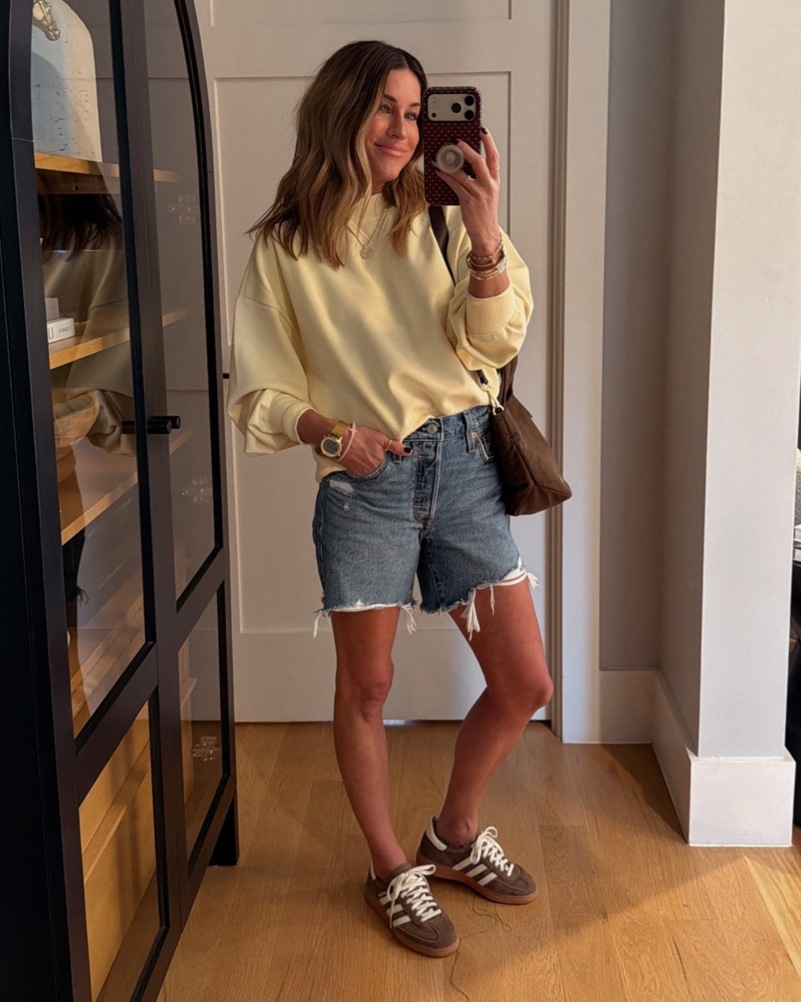 Casual outfit! 
xs in Target sweater, size 25 in shorts.

#LTKgrwm #LTKootd #LTKSeasonal