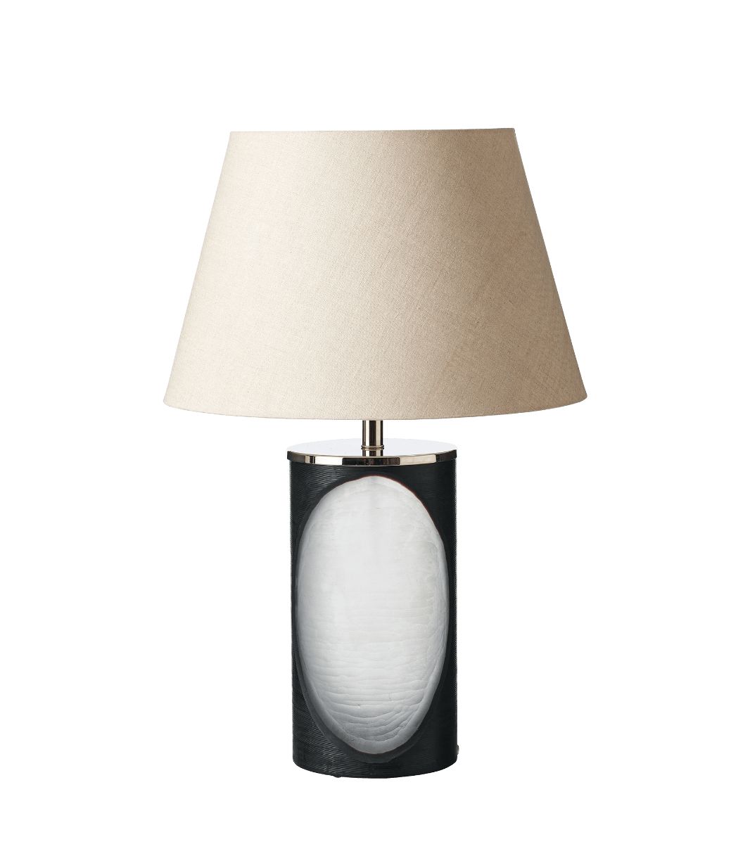 Celestial Table Lamp - Black/White | OKA US