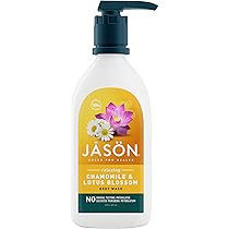 JASON Natural Body Wash & Shower Gel, Relaxing Chamomile & Lotus Blossom, 30 Oz | Amazon (US)