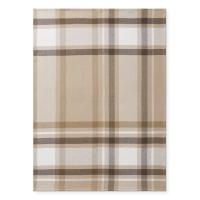 Plaid Lambswool Throw, Lewes | Williams-Sonoma