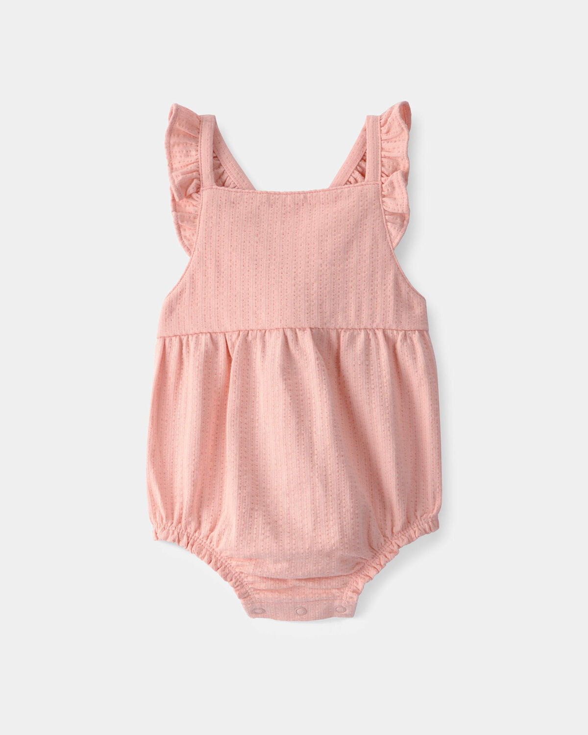 Baby Girl Sleeveless Bubble Romper - Pink | Carter's Inc