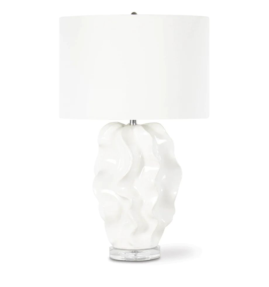 White Sands Ceramic Table Lamp | Megan Molten