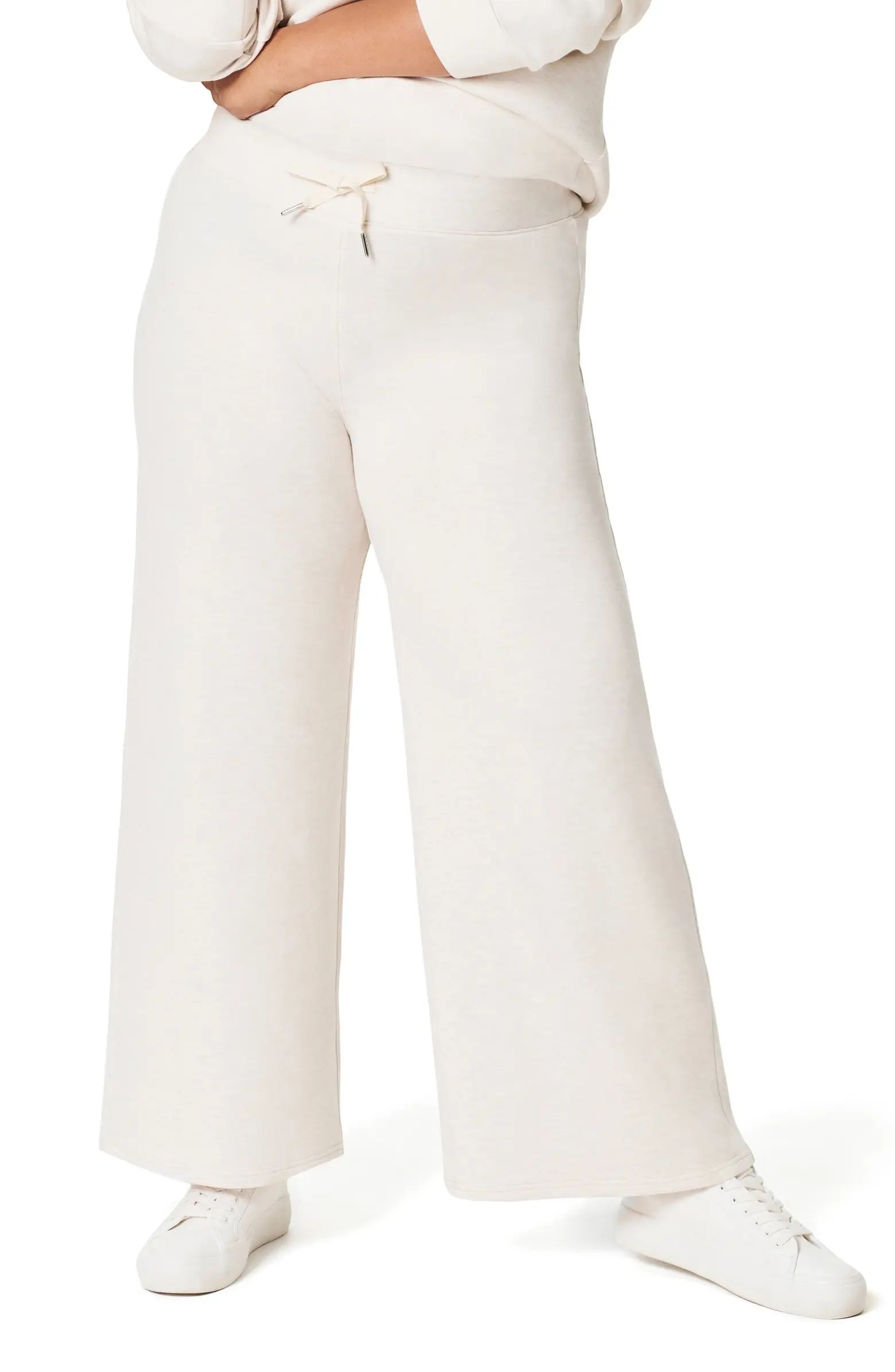 Air Essentials Wide Leg Crop Pants | Nordstrom