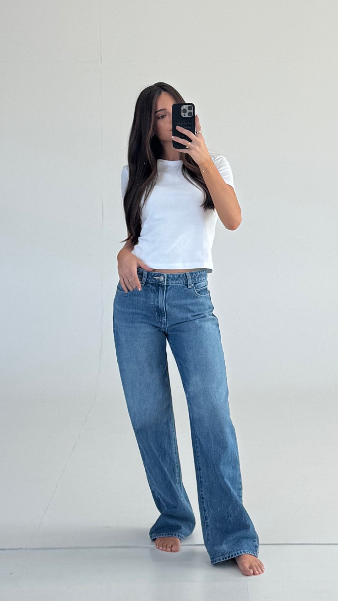 favorite basics + rollas denim

#LTKFindsUnder100 #LTKStyleTip