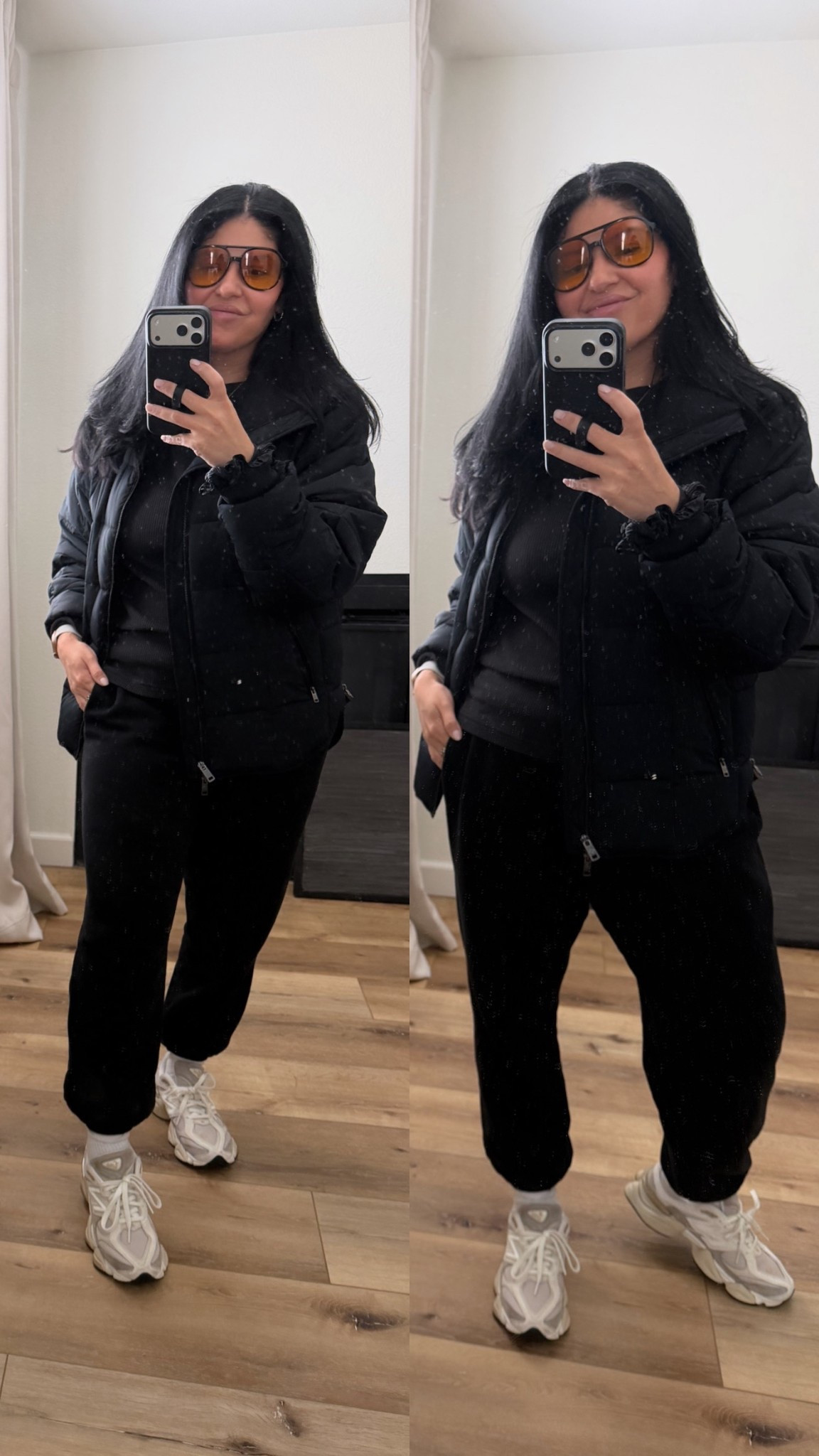 Gloomy day all sports day with the kids

large in the puffer 
medium in the joggers


#LTKmomlife #LTKootd