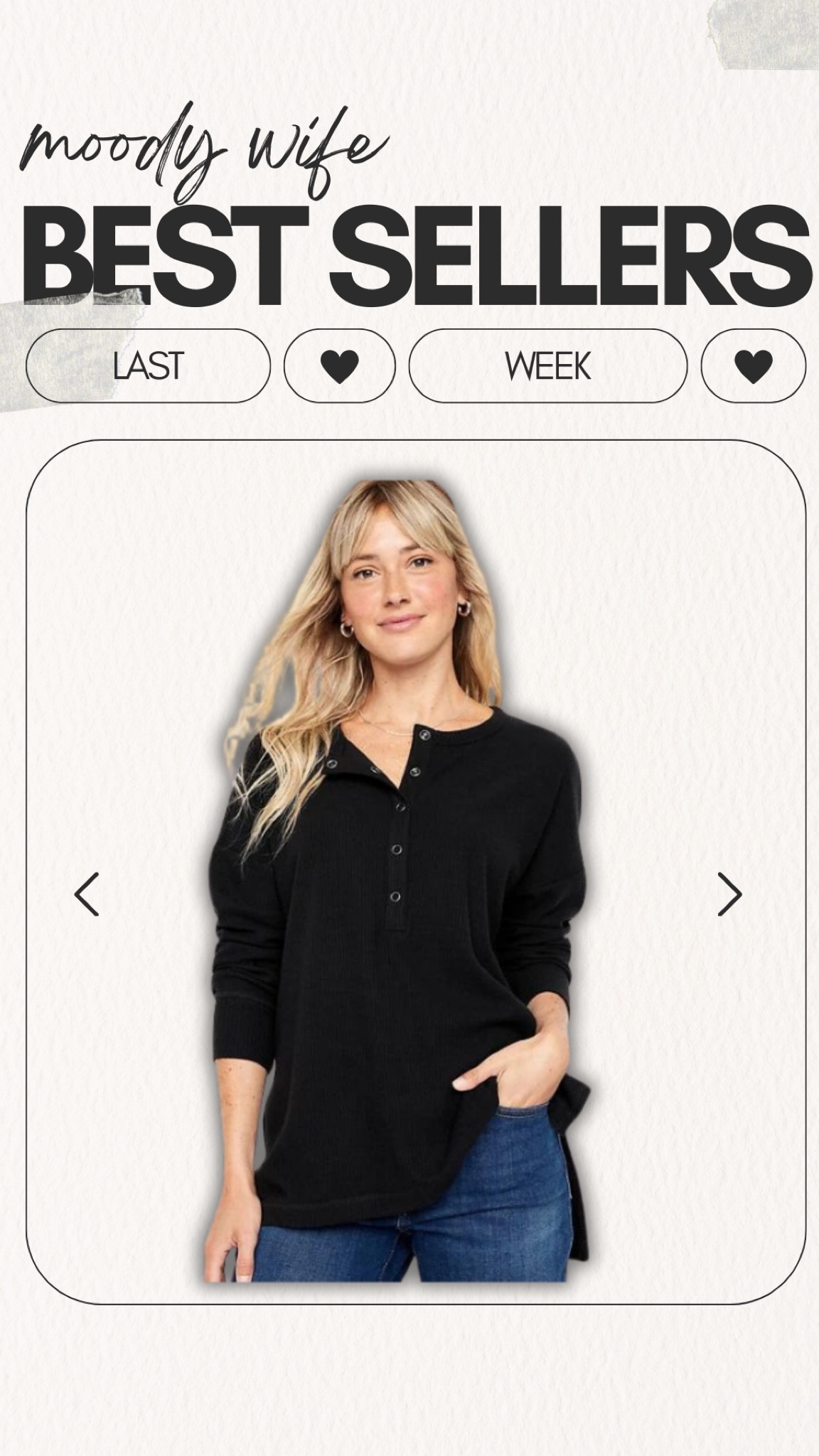 Moody Wife Best Sellers Of The Week: Old Navy black long sleeve — the perfect shirt for winter! Layer under coats and vests! 🖤

old navy // old navy finds // black t shirt // neutral t shirt // fashion gift guide 

#LTKGiftGuide #LTKHoliday #LTKfindsunder50